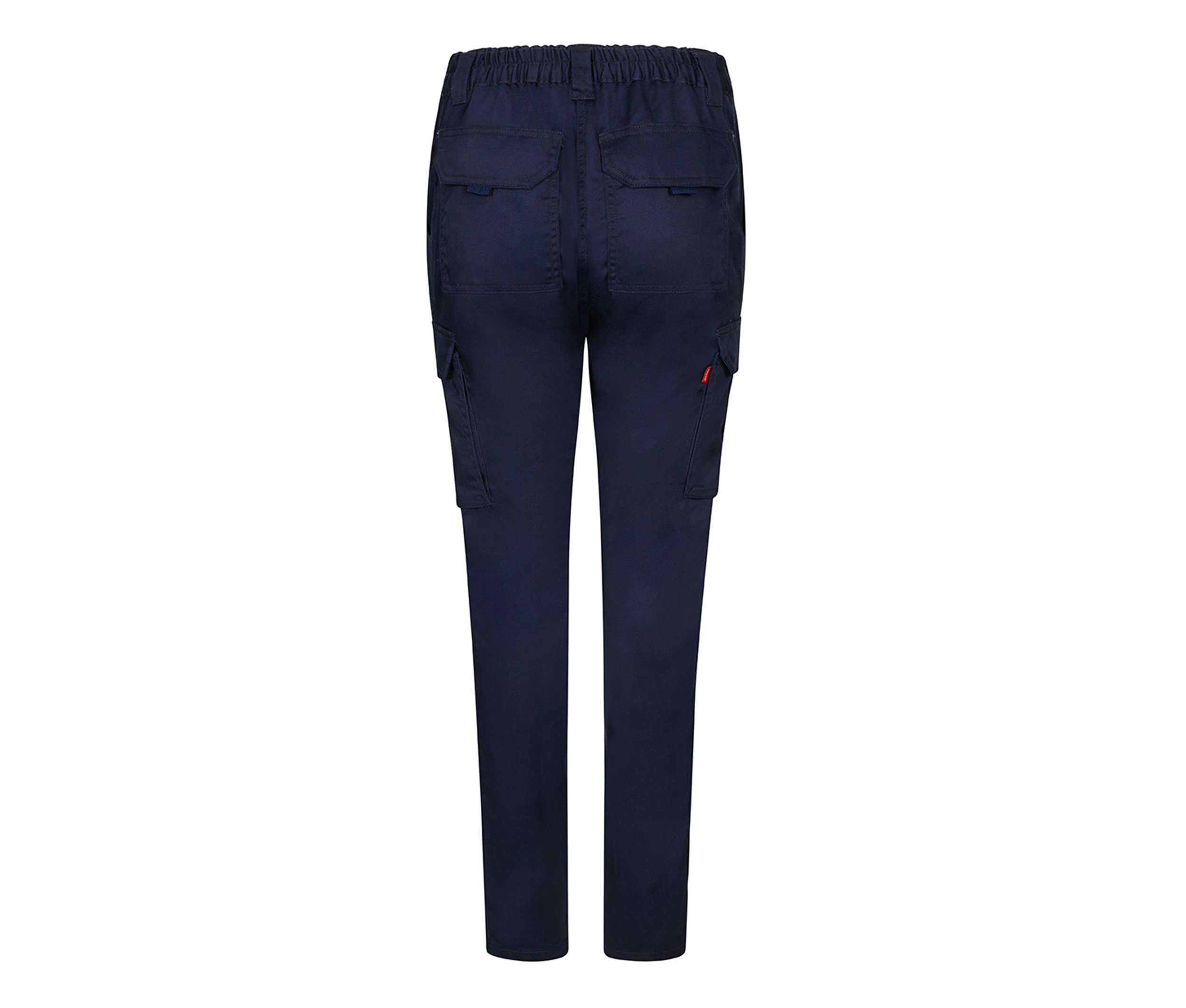PANTALON STRETCH MULTI-POCHES FEMME