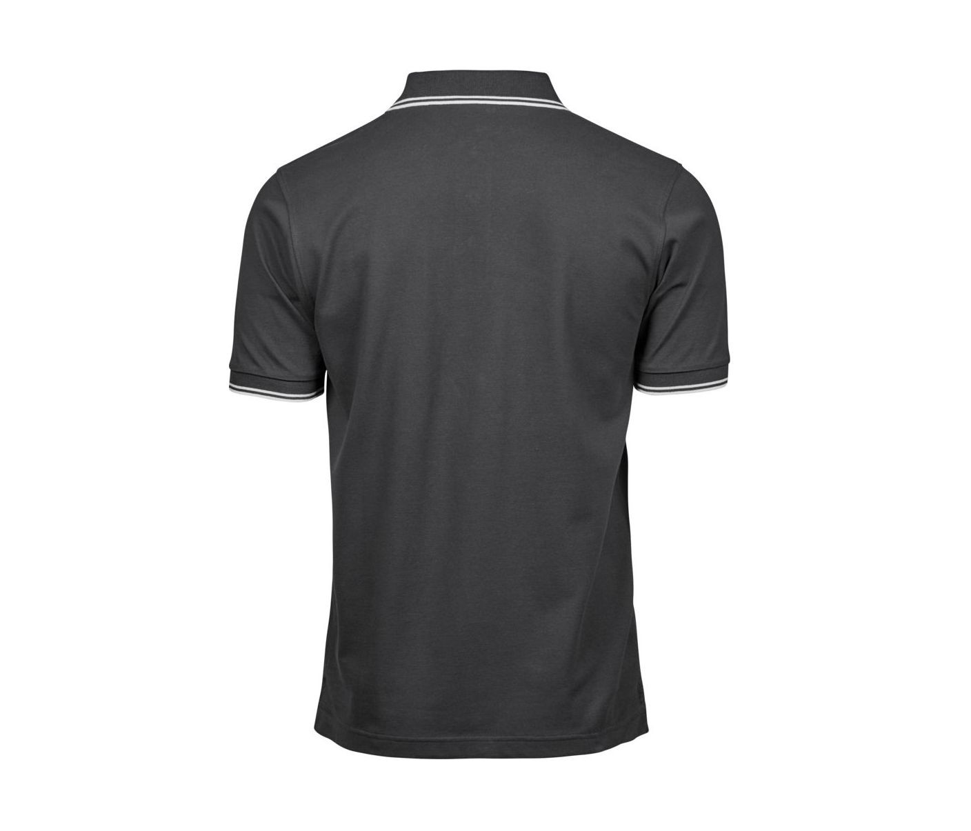 LUXURY STRIPE STRETCH POLO