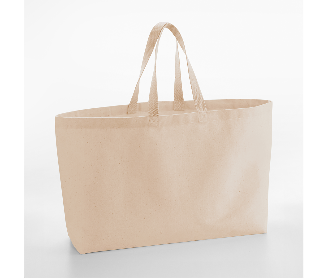 HEAVYWEIGHT CANVAS OVERSIZED TOTE BAG