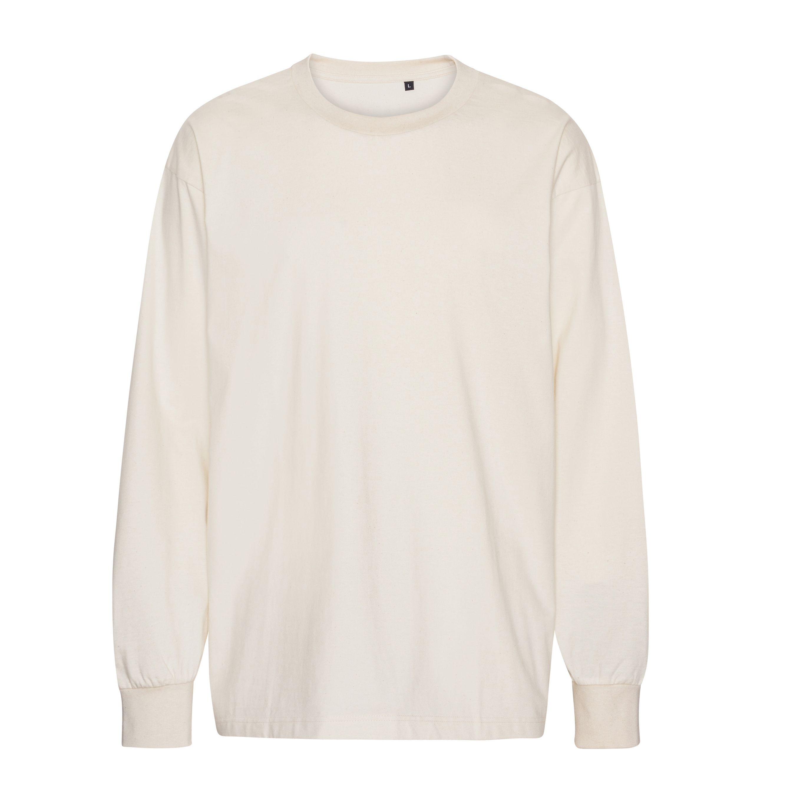 TIGER COTTON OVERSIZED LS T-SHIRT