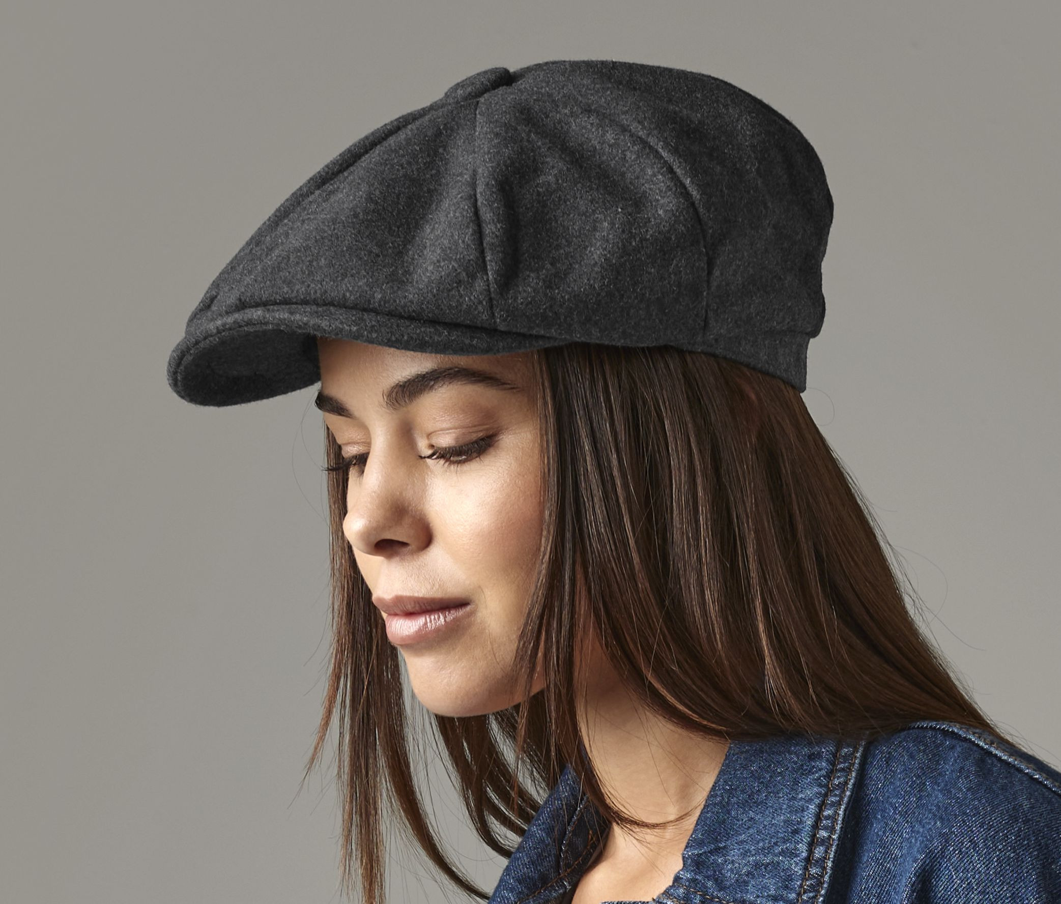 MELTON WOOL BAKER BOY CAP