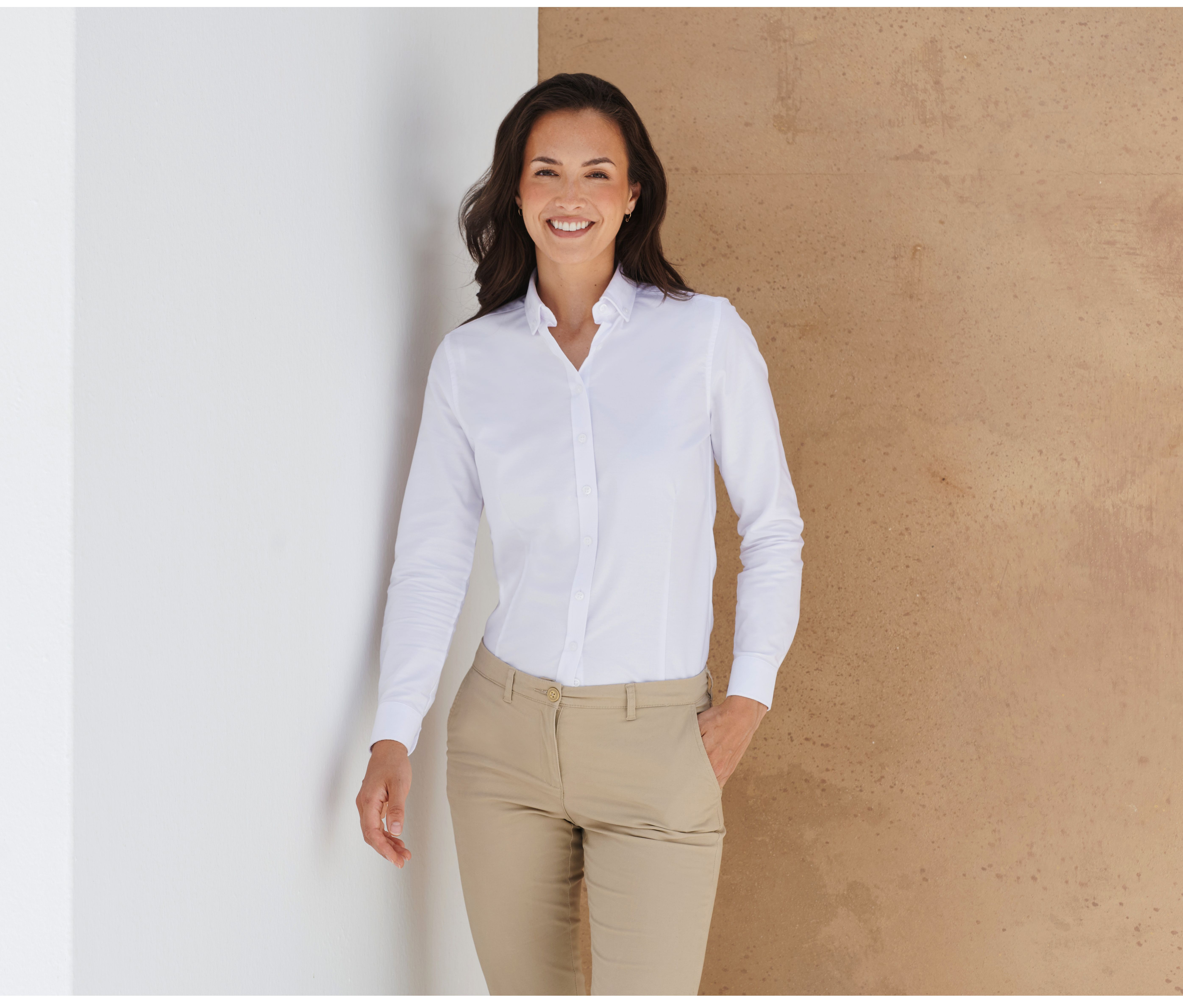 LADIES’ MODERN LONG SLEEVED SHIRT - REGULAR FIT