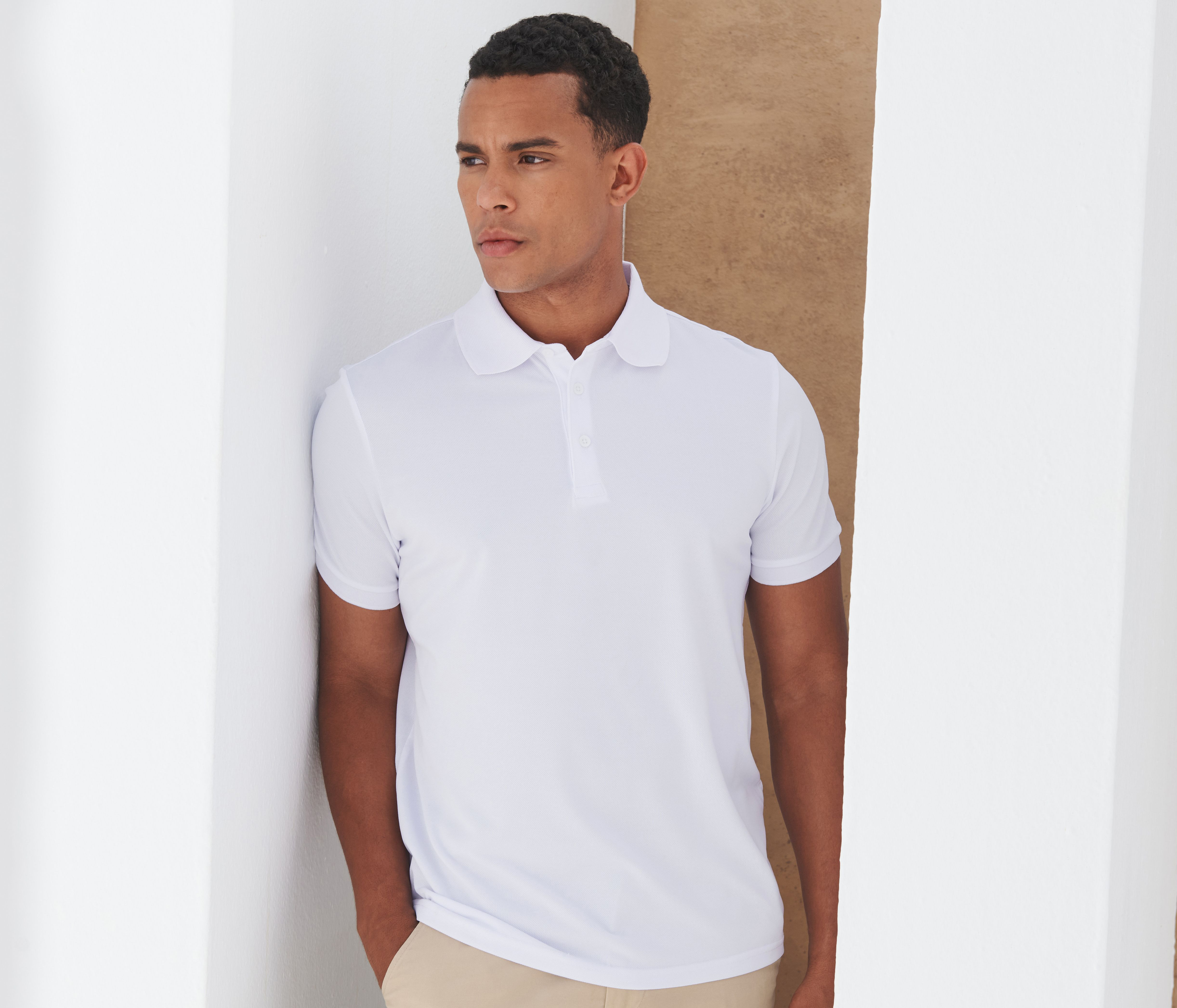 RECYCLED POLYESTER POLO SHIRT