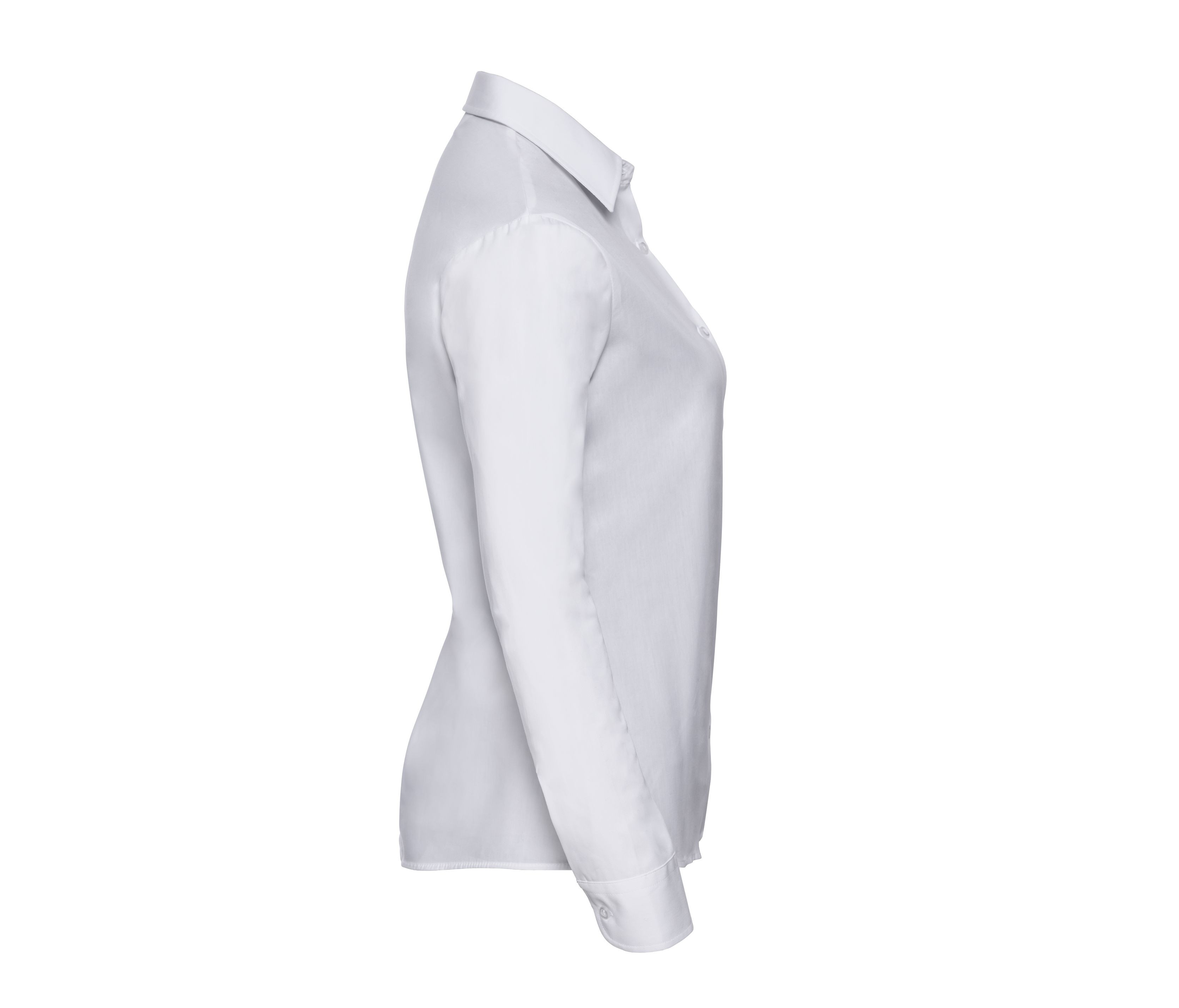LADIES' LONG SLEEVE CLASSIC PURE COTTON POPLIN SHIRT