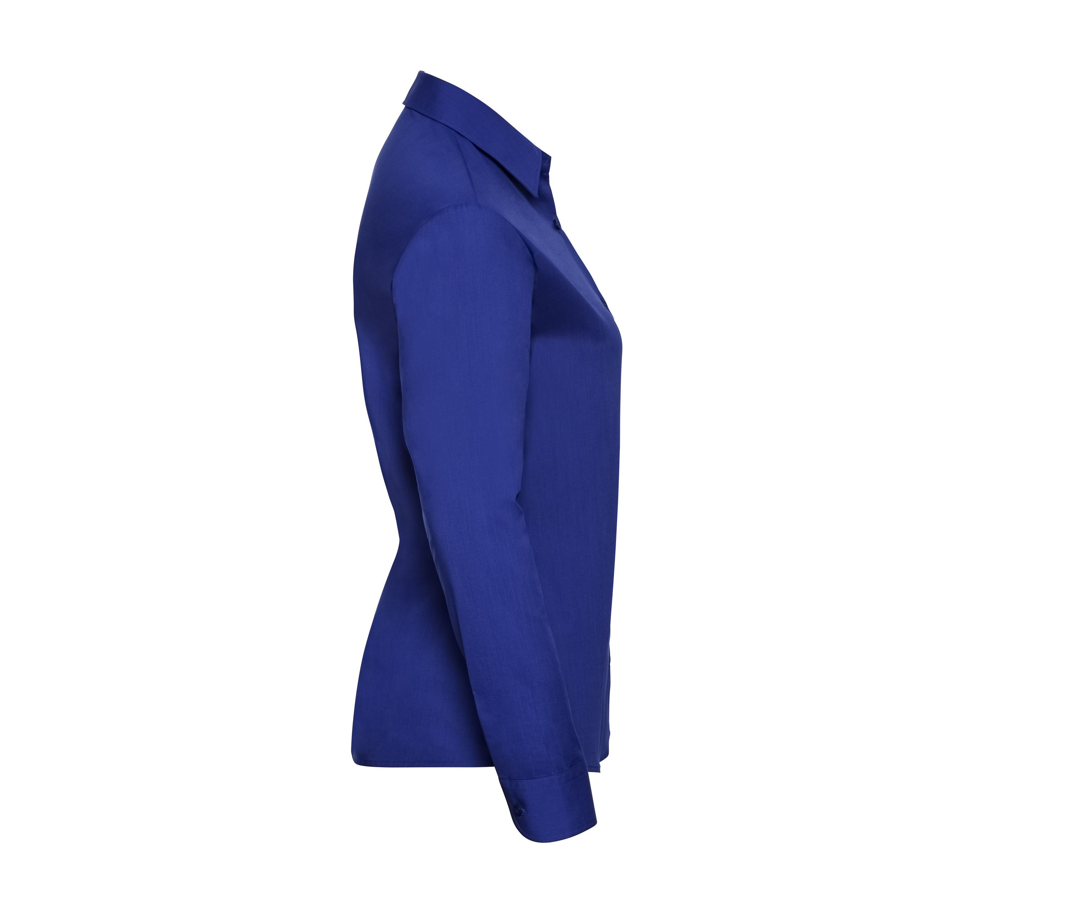 LADIES' LONG SLEEVE CLASSIC POLYCOTTON POPLIN SHIRT
