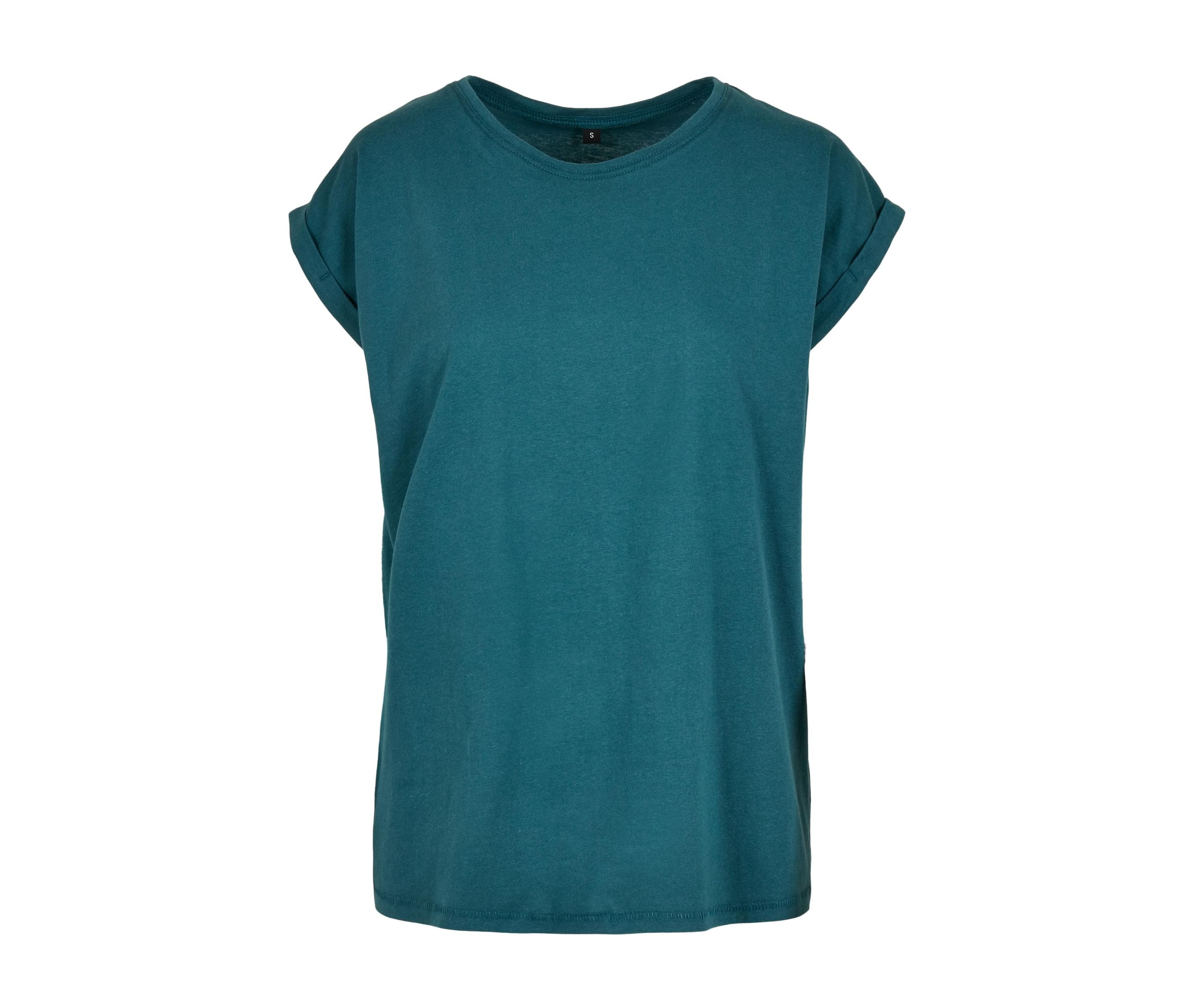 LADIES EXTENDED SHOULDER TEE