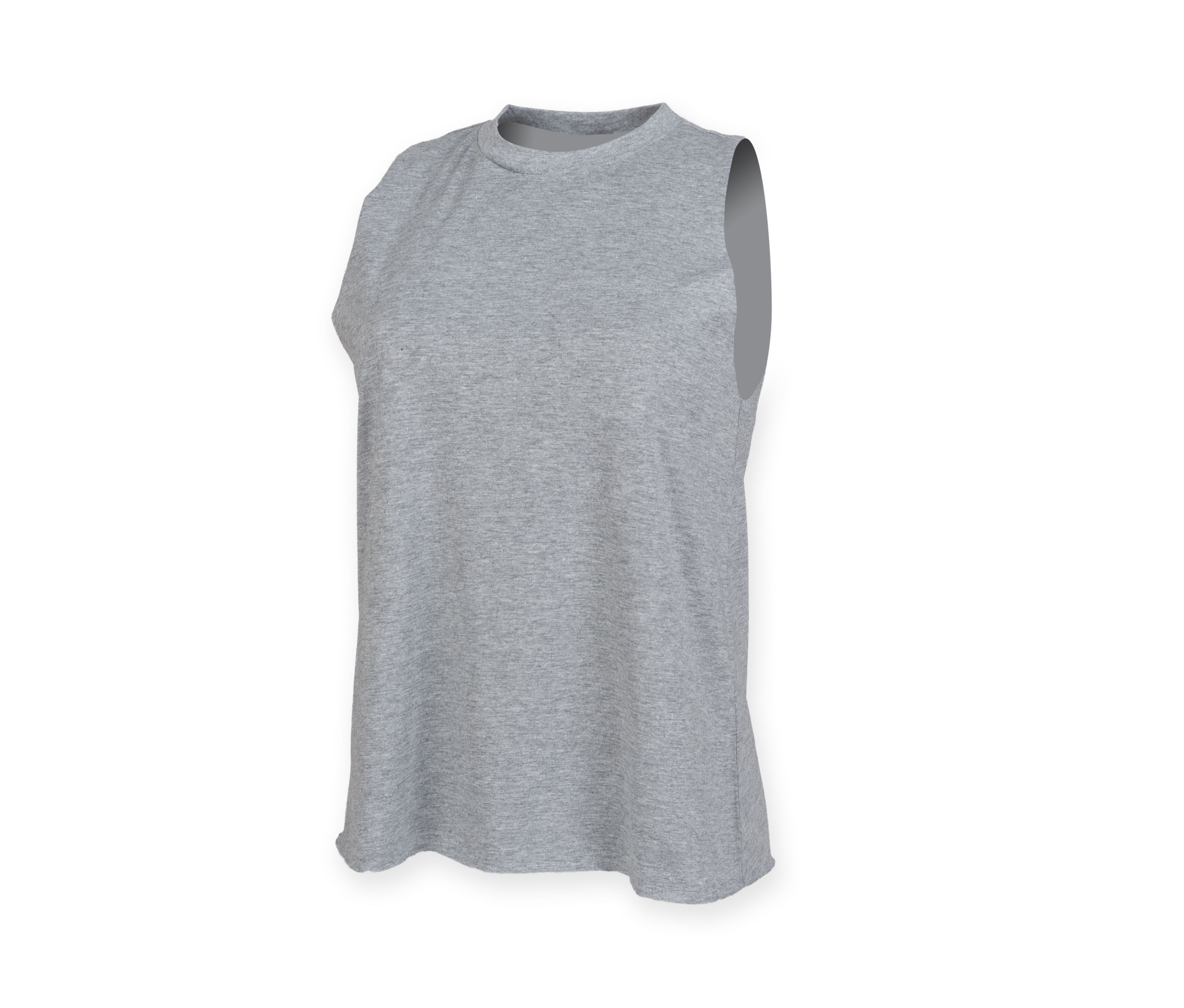 WOMEN’S HIGH NECK SLASH ARMHOLE VEST