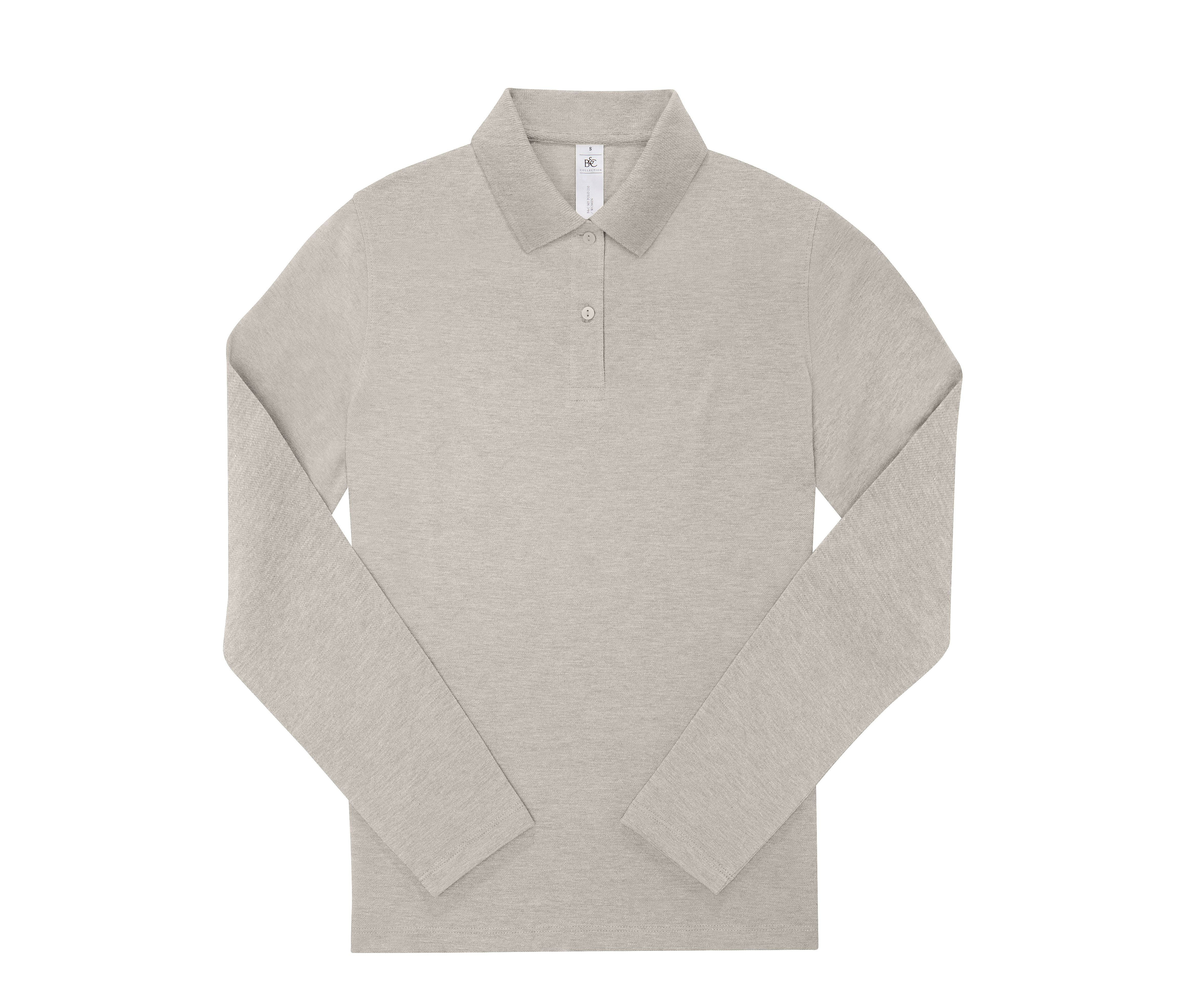 B&C MY POLO 210 LSL /WOMEN