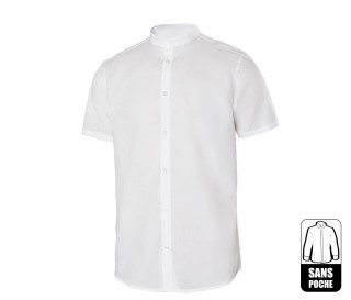 CHEMISETTE HOMME COL MAO