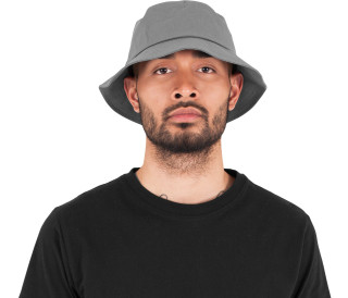FLEXFIT COTTON TWILL BUCKET HAT