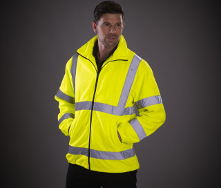 HI-VIS HEAVYWEIGHT FLEECE JACKET