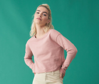 GIRLIE CROPPED SWEAT