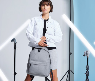 TWO TONE FASHION BACKPACK
