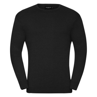 MEN'S CREW NECK KNITTED PULLOVER